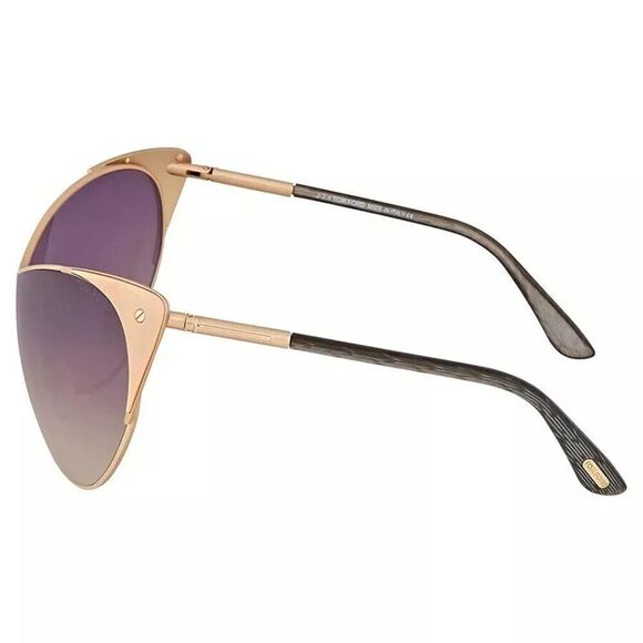 New Authentic Tom Ford Vanda TF0364/S 74B Cat Eye Sunglasses